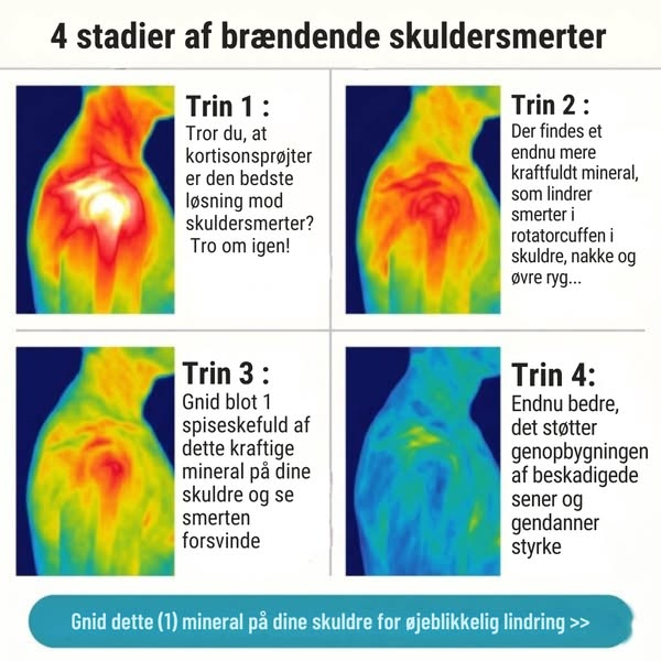 Bedste mineral til at "mindske" skuldersmerter?