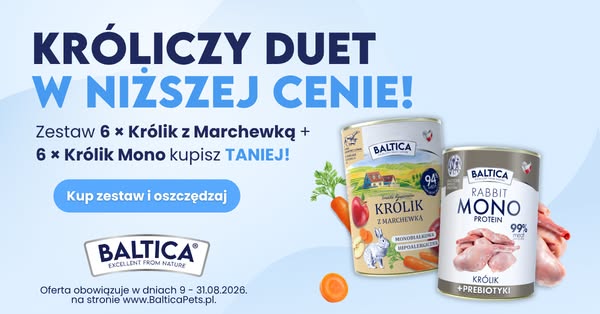 Królicza uczta dla psich smakoszy