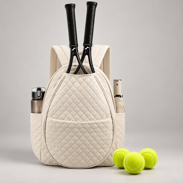 Cortelle Quilted Racket Backpack Collection