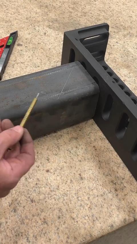 Professional Heavy Duty Metalworking Miter Square