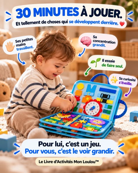 Il joue, découvre et grandit