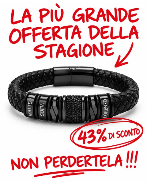 Il bracciale dei papà