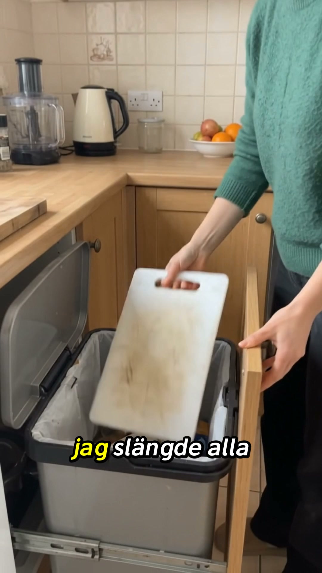 Skärbrädan Utan Mikroplast i Maten