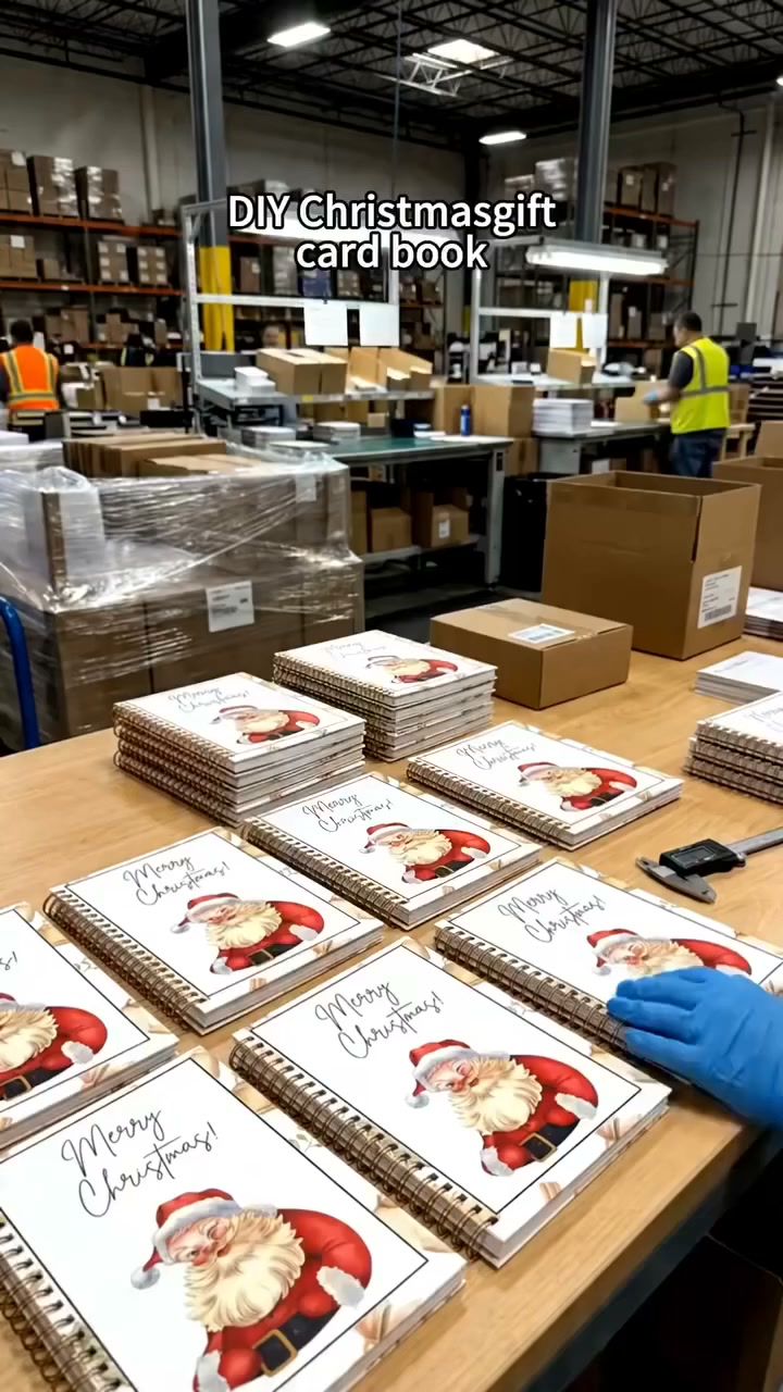 Last Day 50% OFF Christmas Gift Card Book – 12 Gift Card Pages & Personal Message Holder