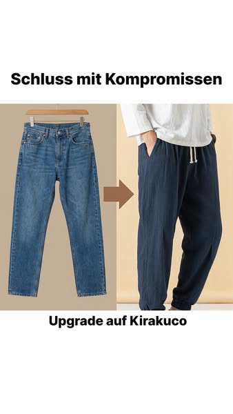 Ultra-bequeme japanische Hosen