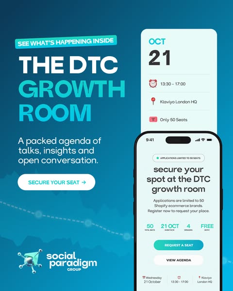 DTC Growth Room - 50 Seats Only