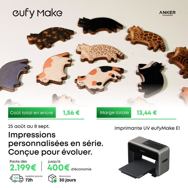 Imprimante UV eufyMake E1