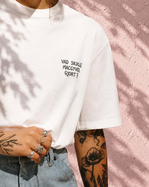 T-shirt med budskap | Grafik bageri