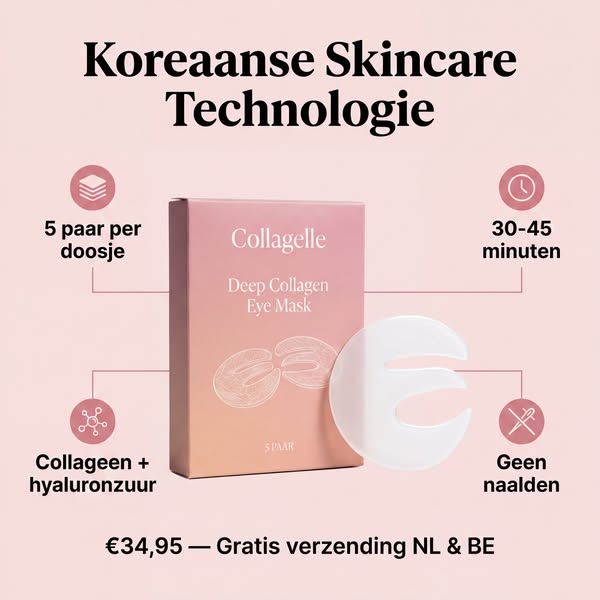 Wallen & kraaienpootjes? Los het op in 30 minuten.
