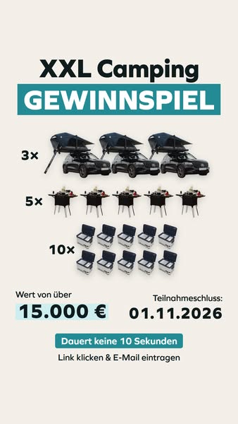 XXL Dachzelt Gewinnspiel!