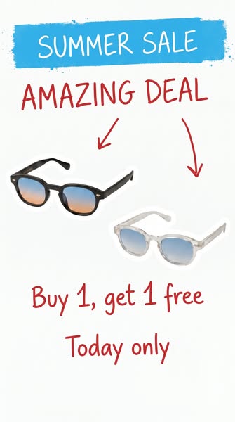 BUY 1 PAIR, GET 1 PAIR FREE