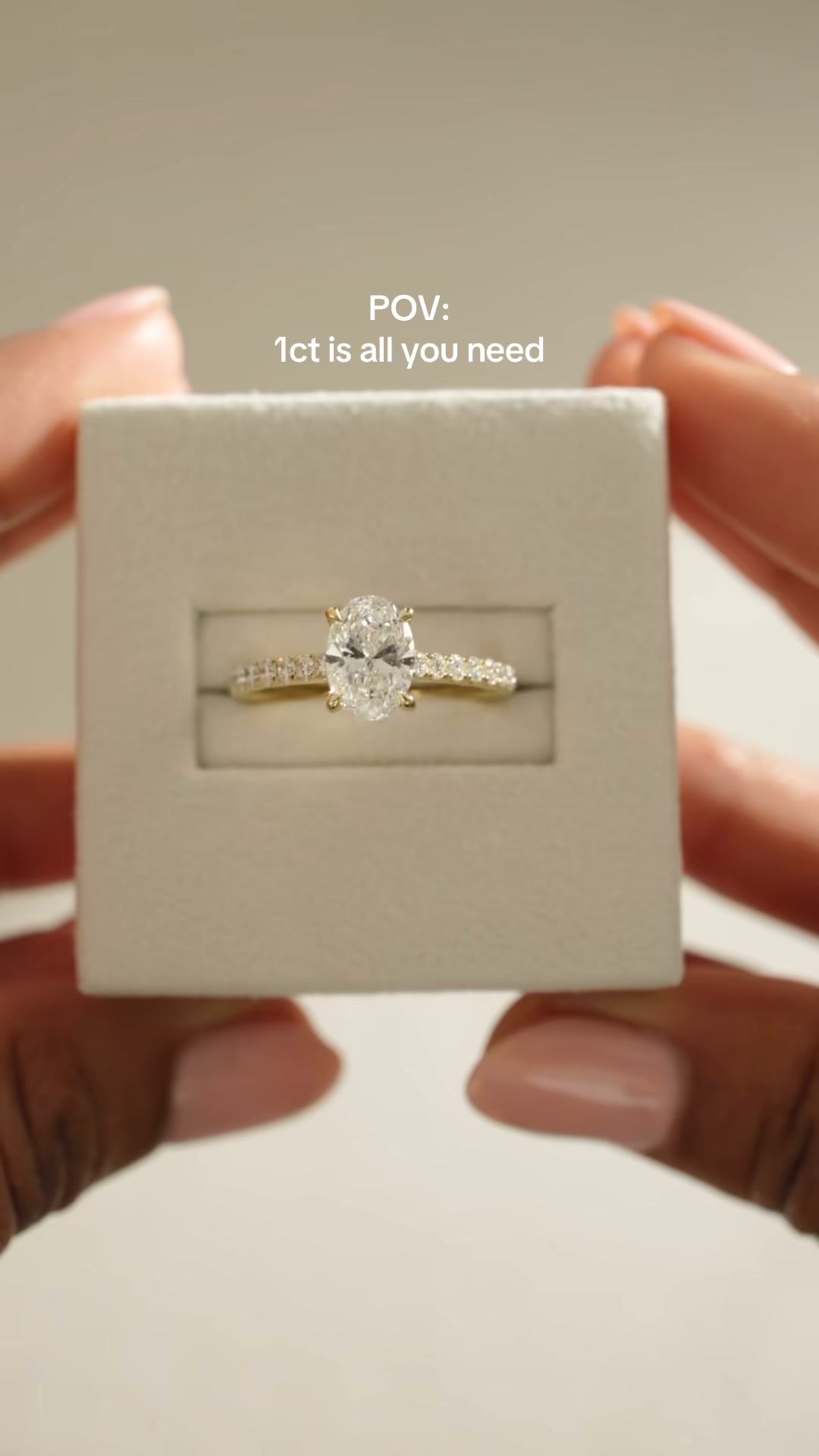 One Carat. Just Right.