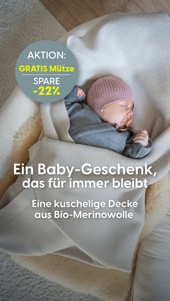 Nur für kurze Zeit mit gratis Mütze