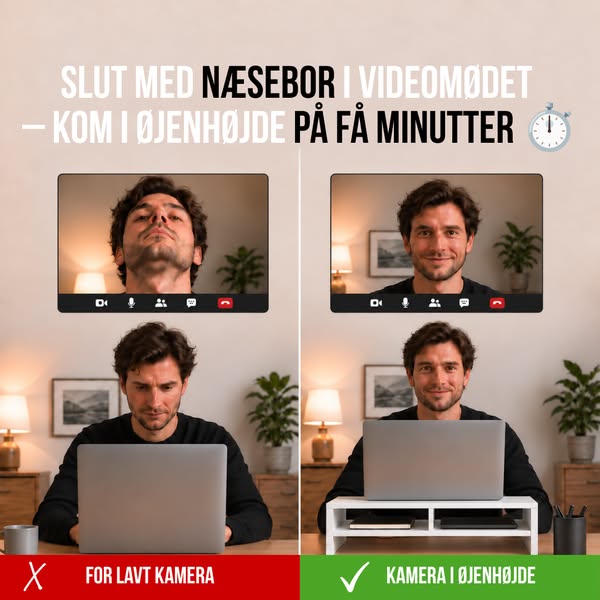 Kom i øjenhøjde på få minutter