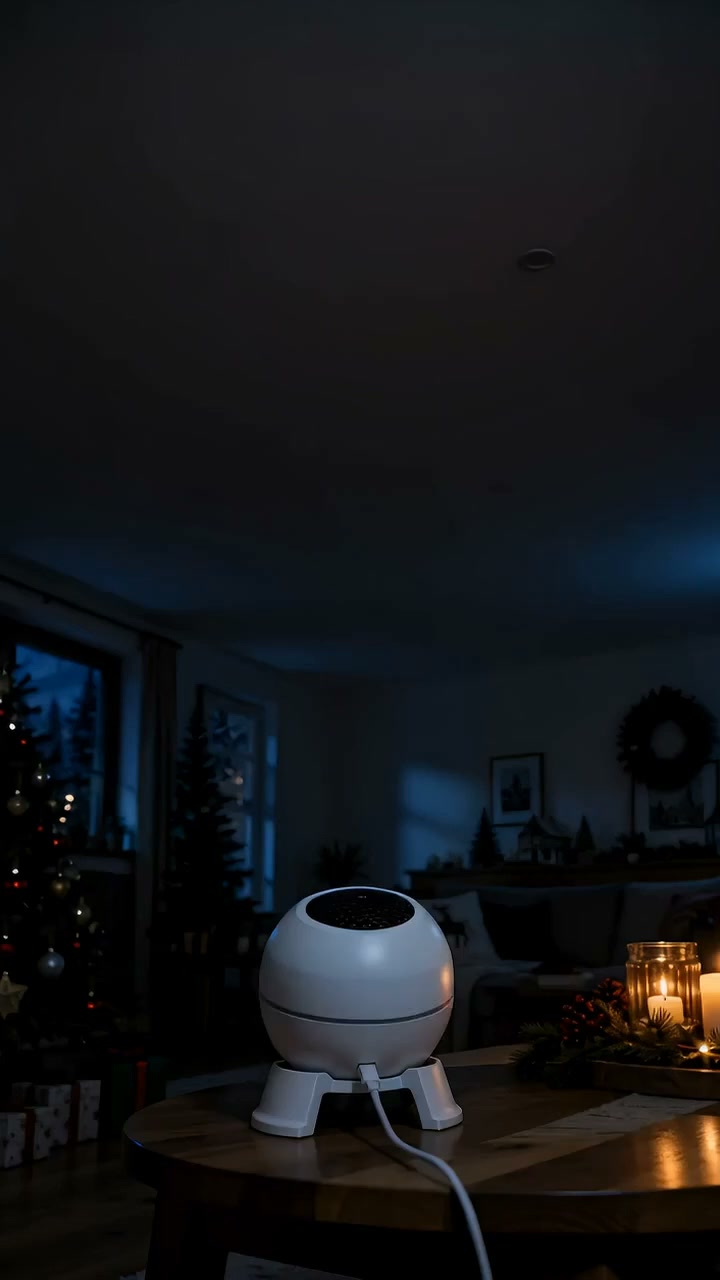 Verwandle dein Zuhause per Knopfdruck in ein magisches Winterwunderland.