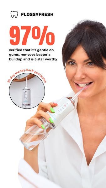 FlossyFresh Water Flosser