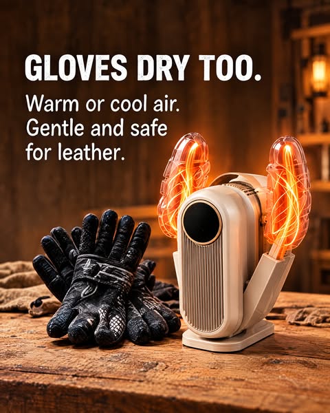 Warm gloves every morning