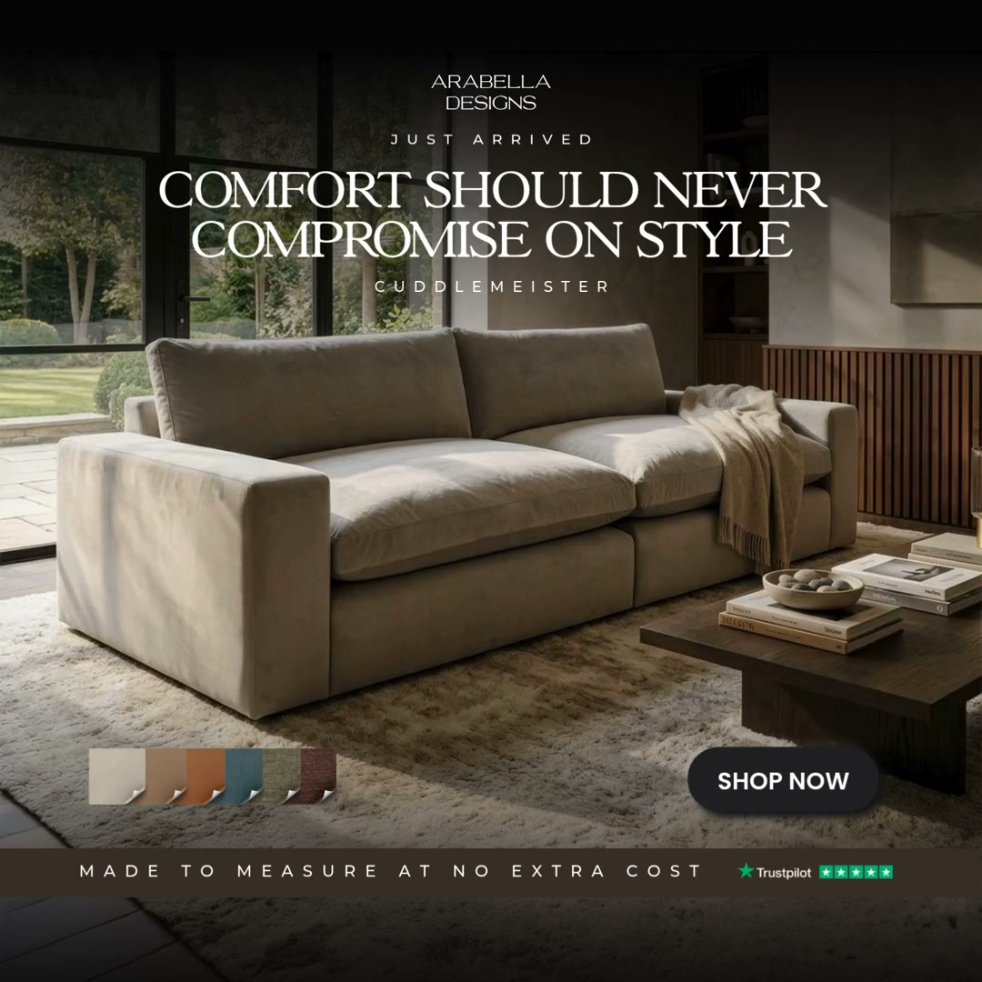 Big On Comfort. Built To Last.