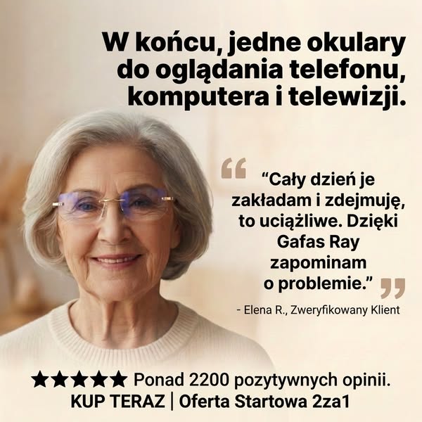 Ponad 34 000 Polaków pożegnało problem ciągłego zmieniania okularów