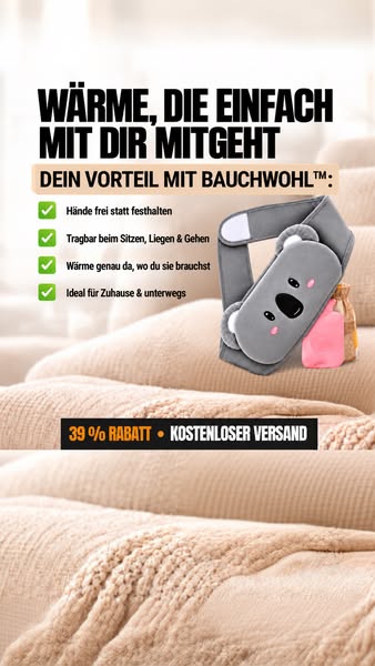 BauchWohl™ ist gerade heiß begehrt – jetzt sichern!