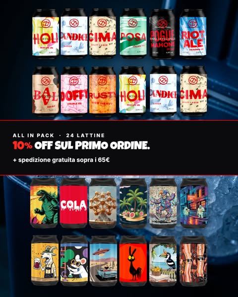 24 BIRRE, ZERO SCELTE SBAGLIATE