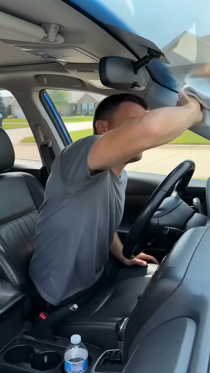 Dual Magnetic Car Windshield Cleaner