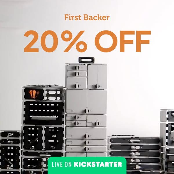 Modular 3D-Printed Workshop Storage System