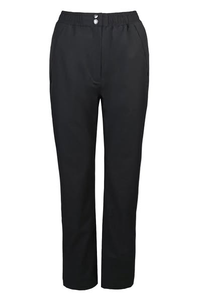 Ladies Waterproof Golf Trousers Black S Short [27"]