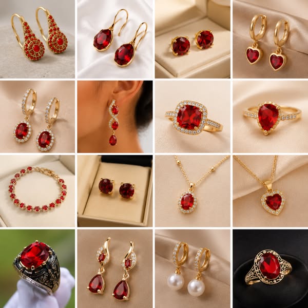 Timeless Ruby Elegance
