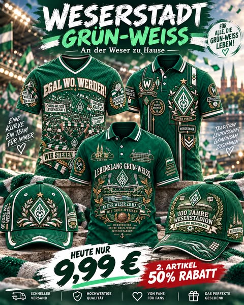 GRÜN-WEISS IM HERZEN. DIE WESER IM BLUT.