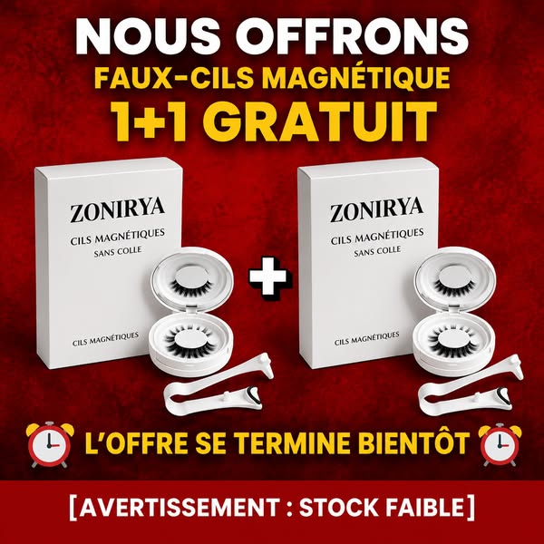Faux cils magnétiques Zonirya™ sans colle