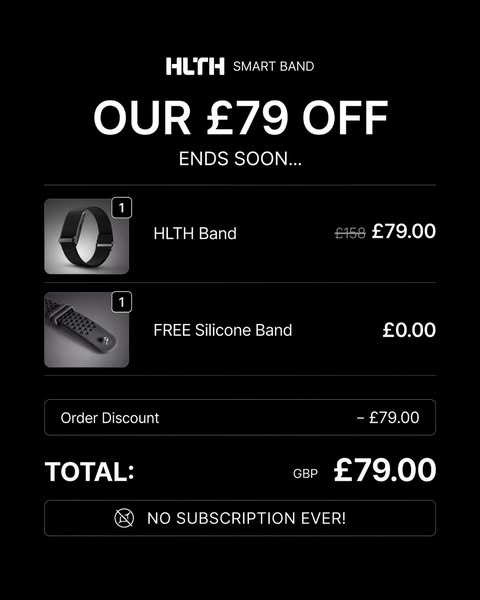 Screen-Free Longevity Band