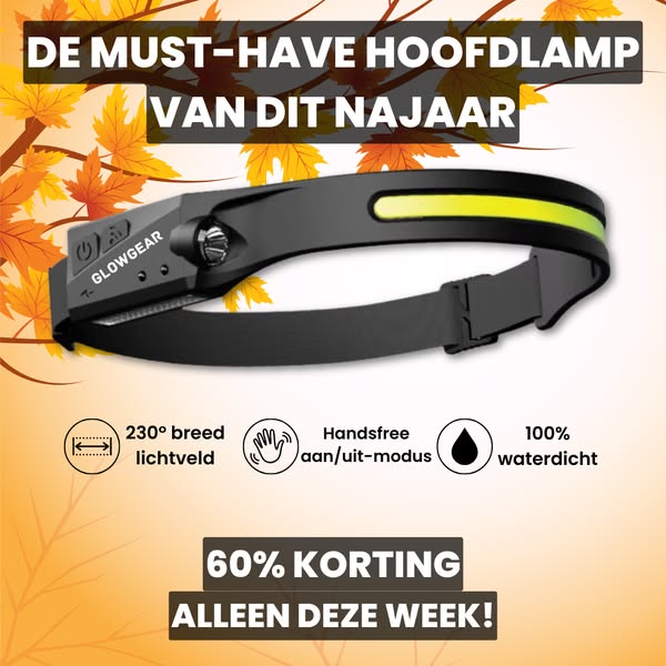 #1 beoordeelde hoofdlamp, drie jaar op rij!