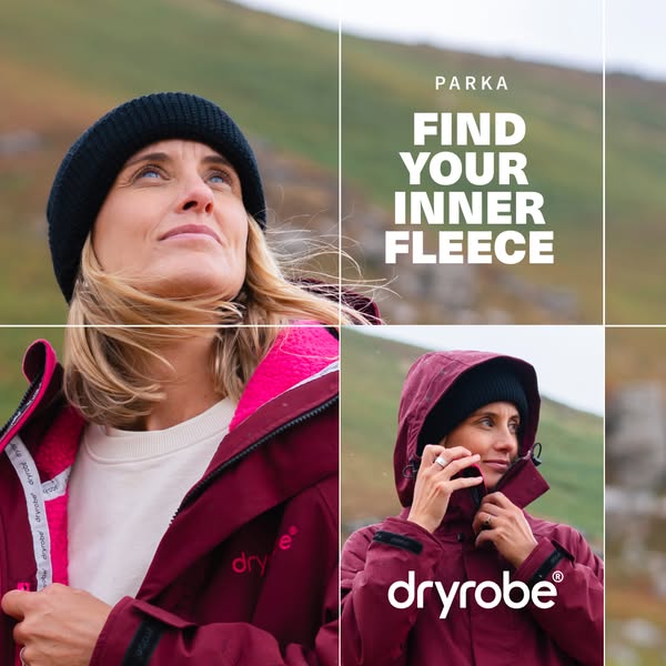 Dryrobe® weather protection. In a Parka.