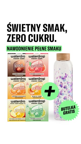 Owocowe kostki do wody w supercenach