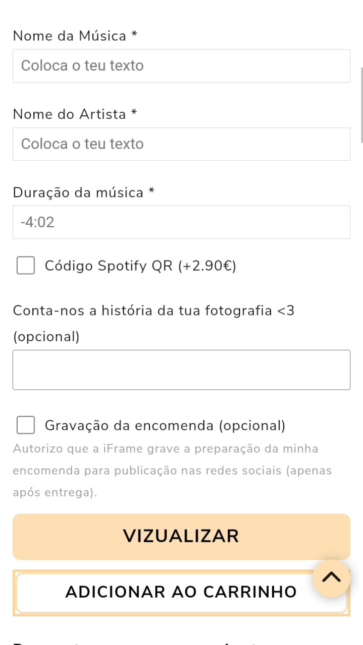 O vosso Quadro Spotify em minutos