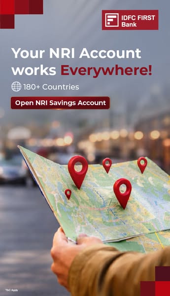 180+ nations, 1 NRI Savings Account