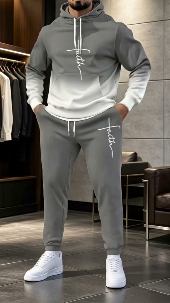 Faith Gradient Tracksuit Set