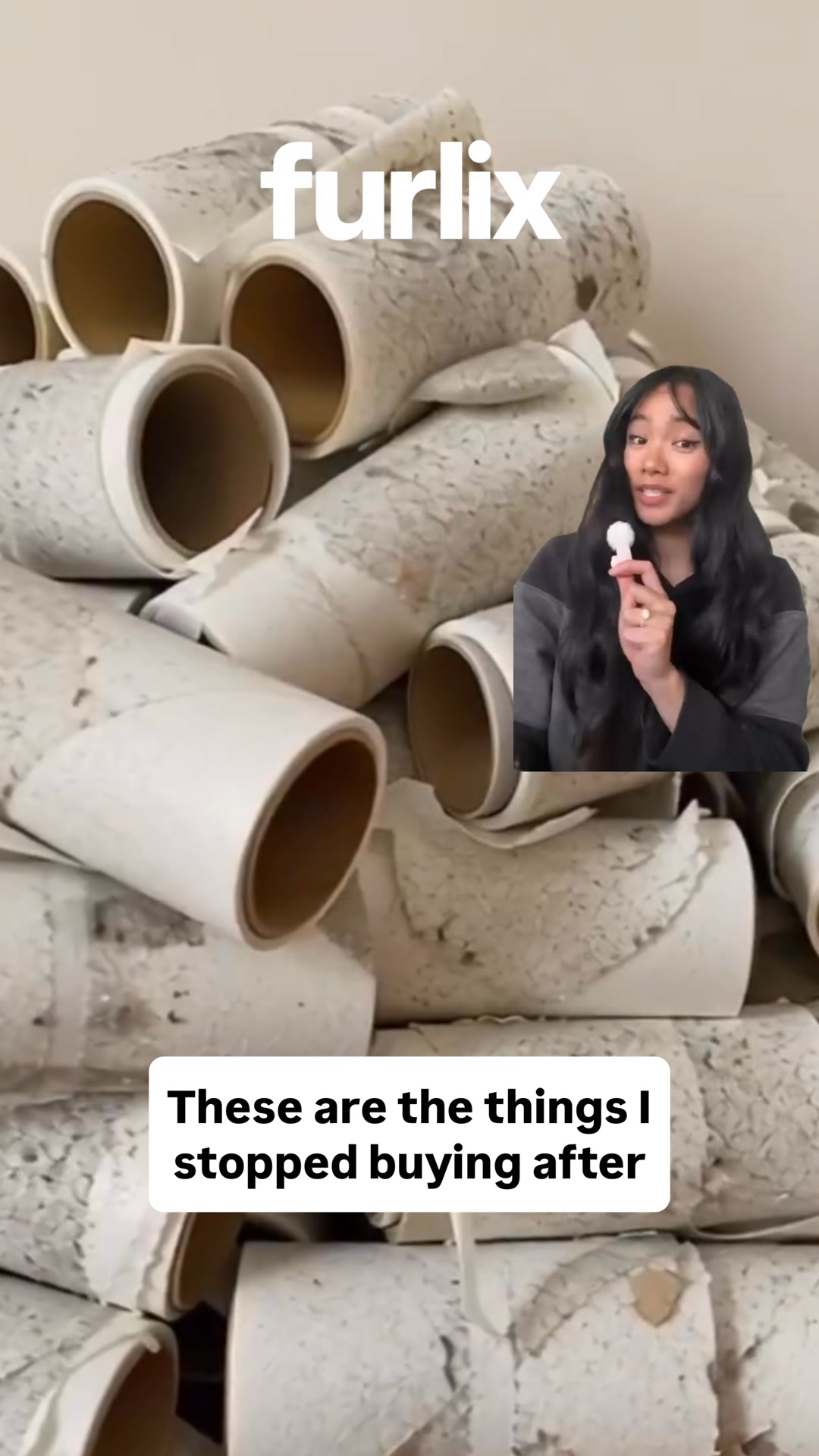 you finally stopped buying lint rollers