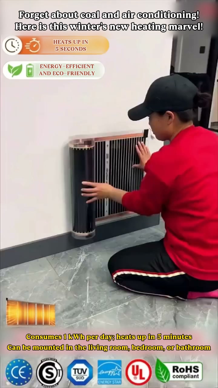 Limited-time 50% off offer! Click the link now to explore this practical, space-saving home heating solution!