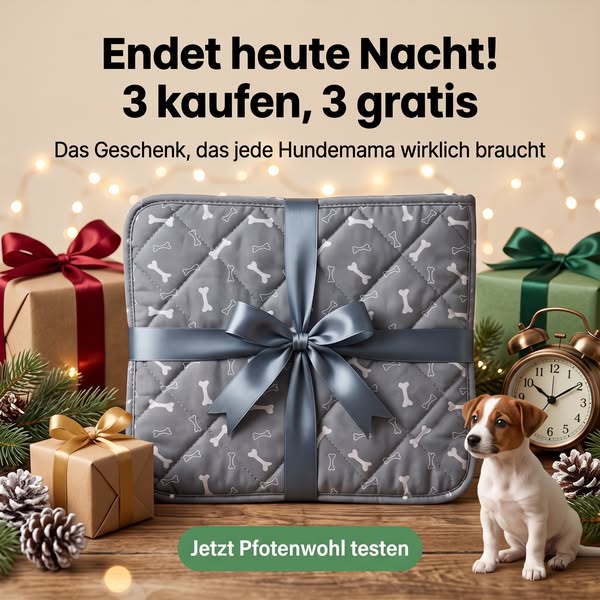 Wie wir jeden Hund stubenrein bekommen