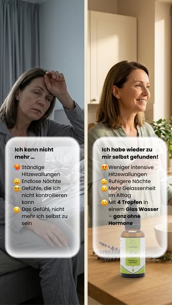 Lindert die Wechseljahresbeschwerden