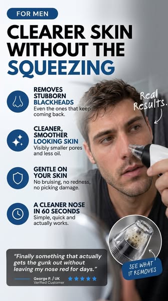 THE #1 PORE REMOVER MEN ARE SWITCHING TO