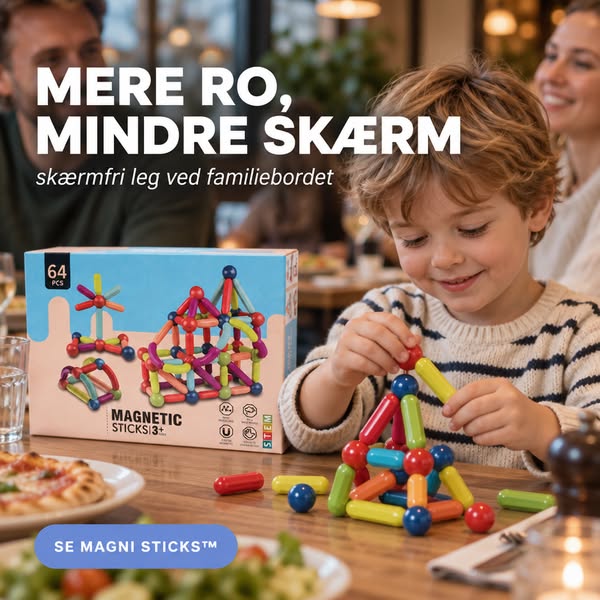 Mere kreativ leg – mindre skærmtid