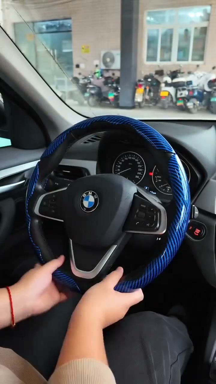 Non-Slip Half Cover Car Steering Wheel Protector