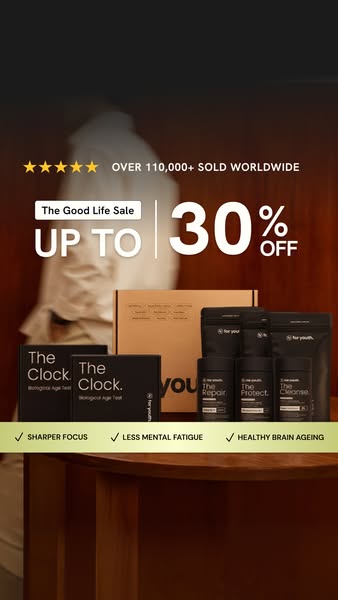 The Good Life Sale — Up to 30% OFF for a limited time.