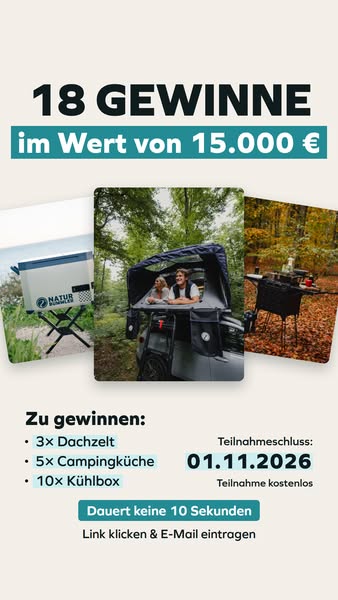 XXL Dachzelt Gewinnspiel!
