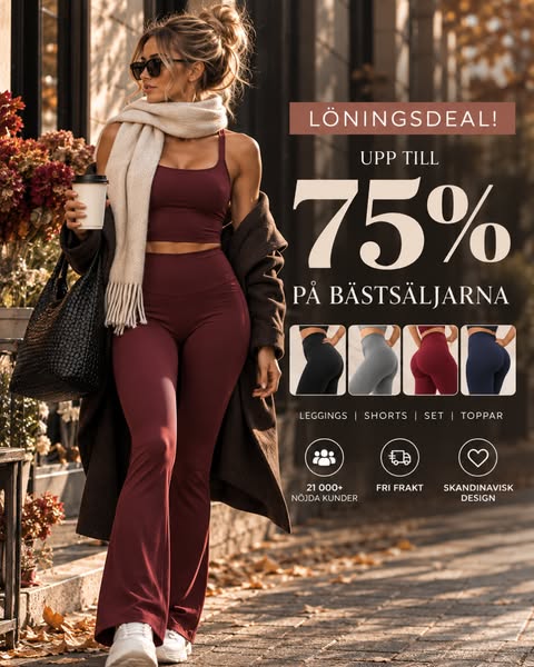 75% rabatt!