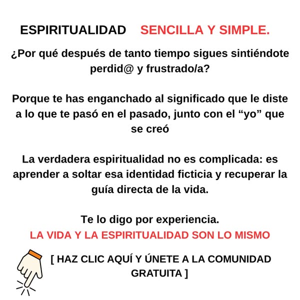 Espiritualidad Sencilla y Simple