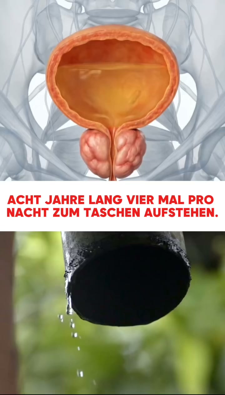 Die einfache Abendroutine des deutschen Mannes für eine gesunde Prostata